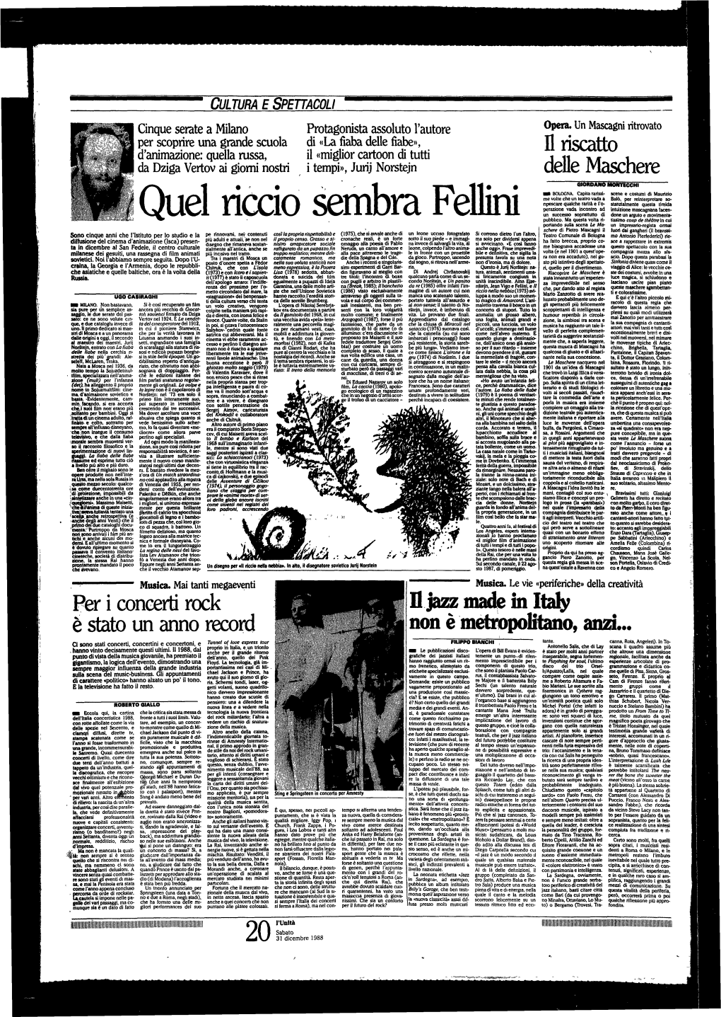 Fquel Riccio Sembra Fellini