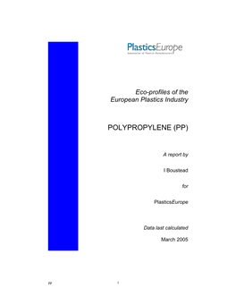 Polypropylene (Pp)