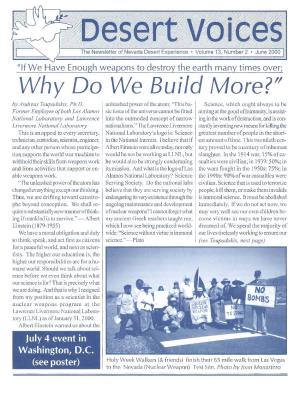 Why Do We Build More?" by Andreas Toupadakis, Ph