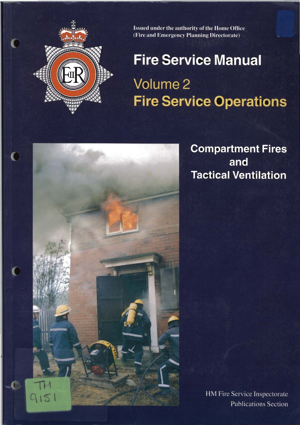 Compartment Fires and Tactical Ventilation', Is 