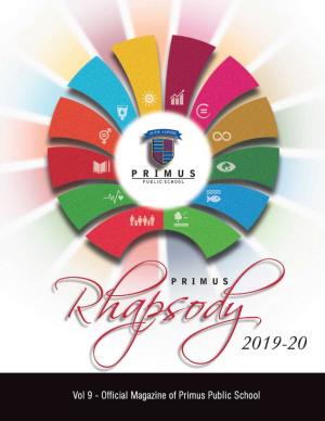 Rhapsody 2019-20 Vol.9