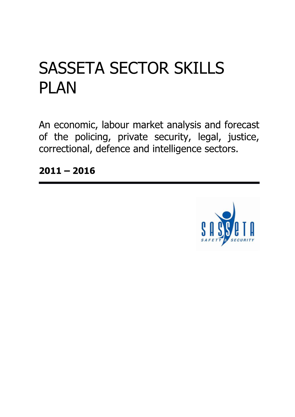 Sector Skills Plan