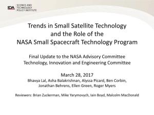 Trends in Small Satellite Technology and the Role of the NASA Small Spacecraft Technology Program