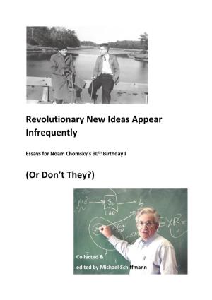 Noam Chomsky’S 90Th Birthday I