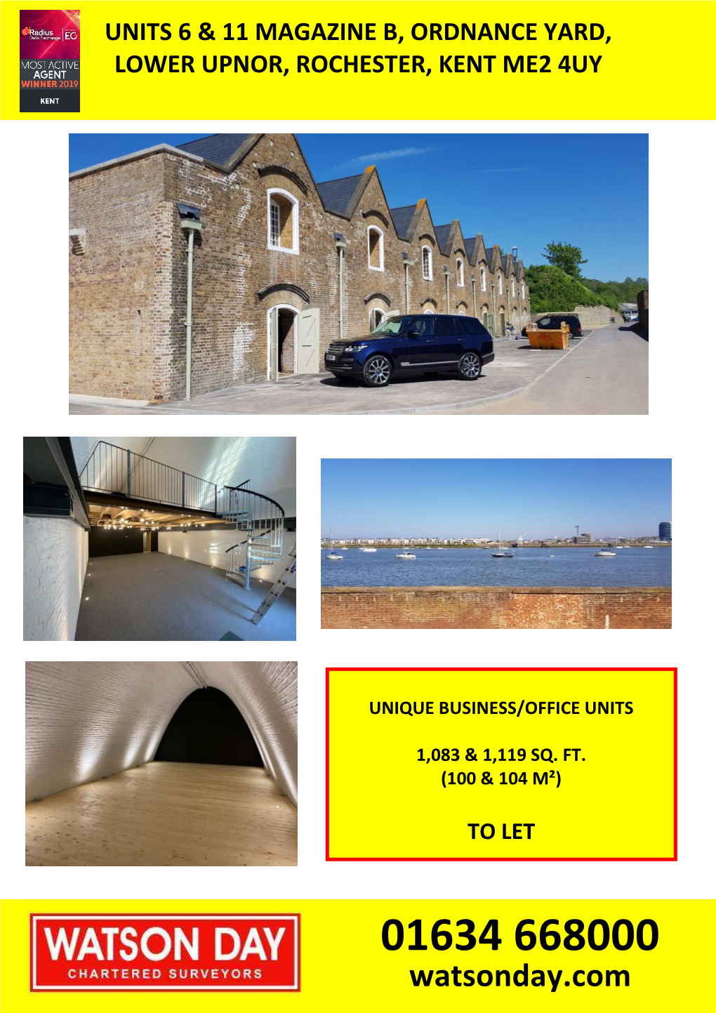 6 & 11 Magazine B, Ordnance Yard, Lower Upnor, Rochester