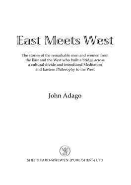 East Meets West