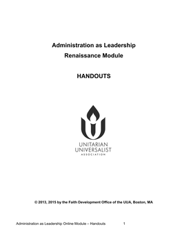 Online Handouts (PDF, 88 Pages)