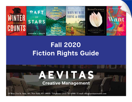 Fall 2020 Fiction Rights Guide