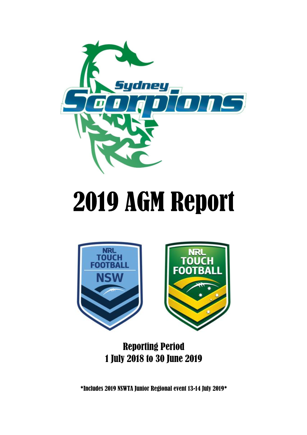 2019 AGM Report