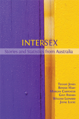 Intersex: Stories and Statistics from Australia