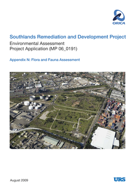 Southlands Remediation and Development Project Environmental Assessment Project Application (MP 06 0191)