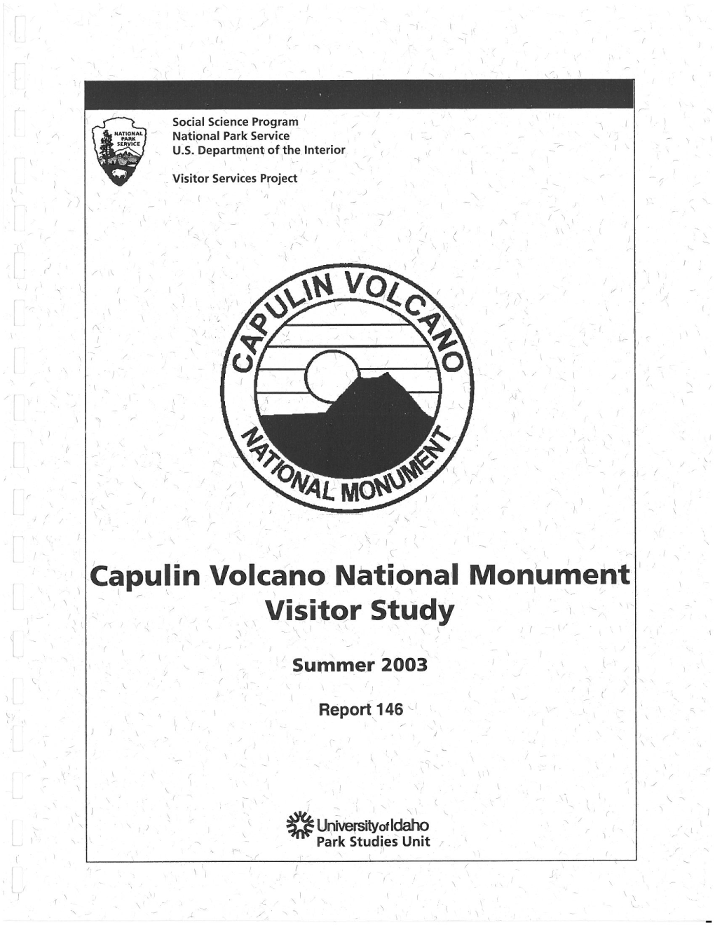 Capulin Volcano National Monument Visitor Study