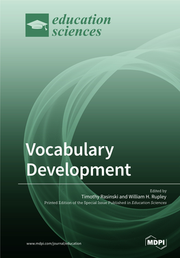 Vocabulary Development