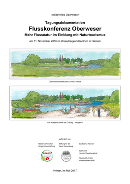Flusskonferenz Oberweser Mehr Flussnatur Im Einklang Mit Naturtourismus