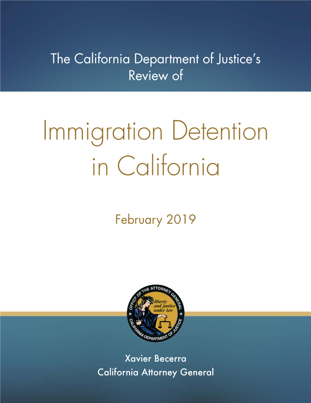 Immigration Detention in California
