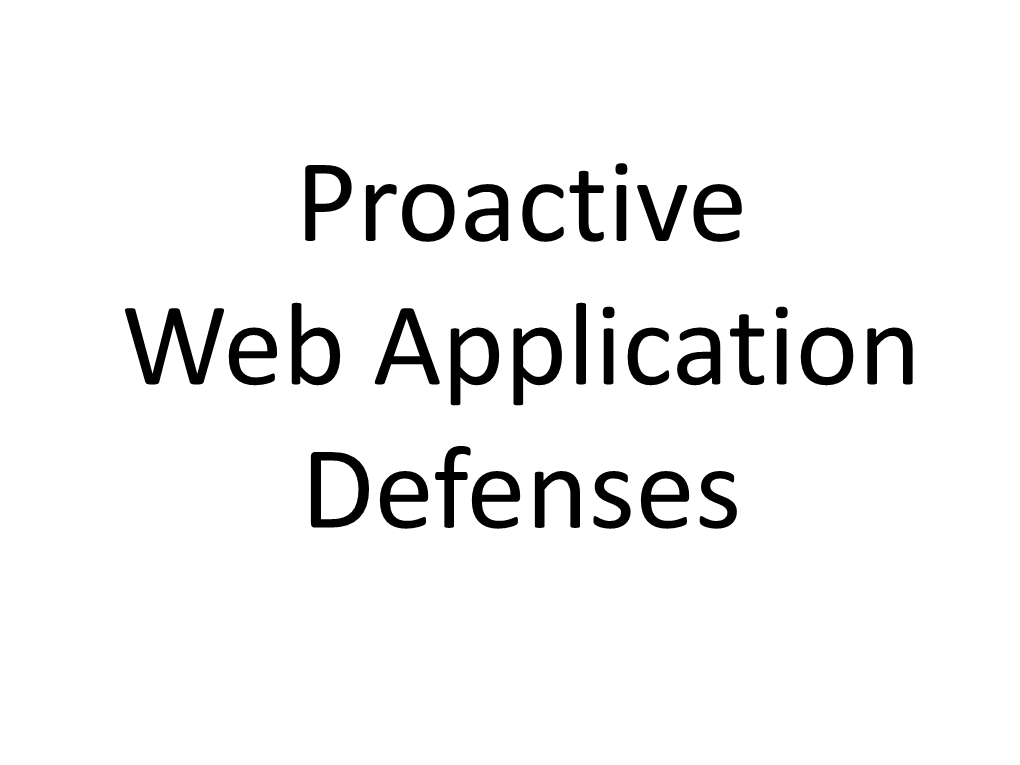 OWASP Top Ten Defenses