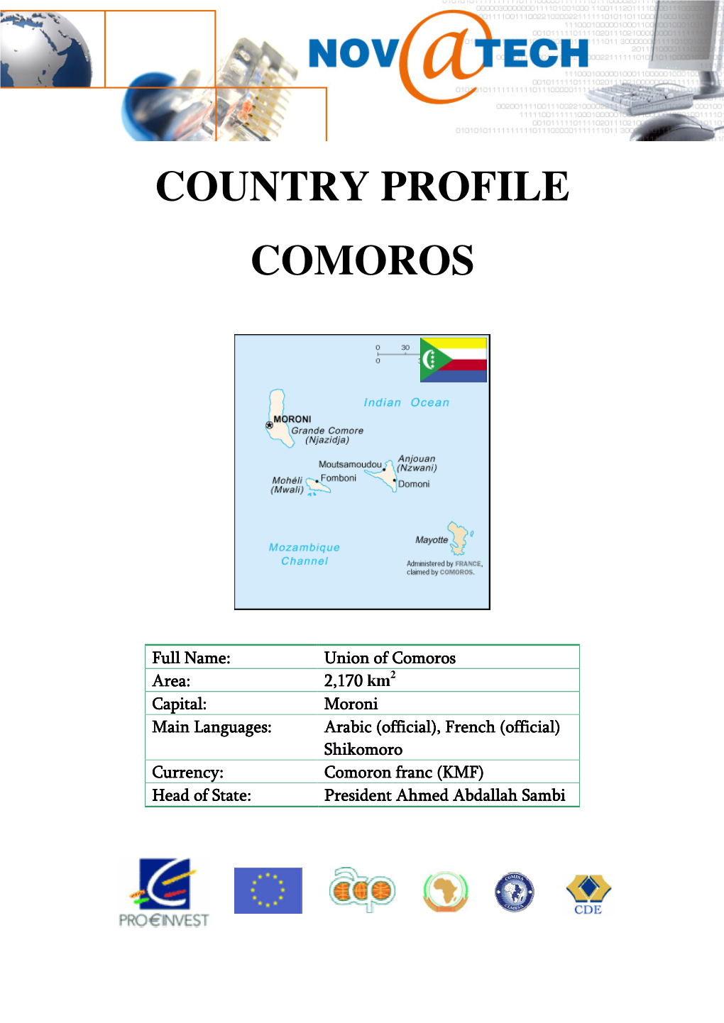 Country Profile Comoros