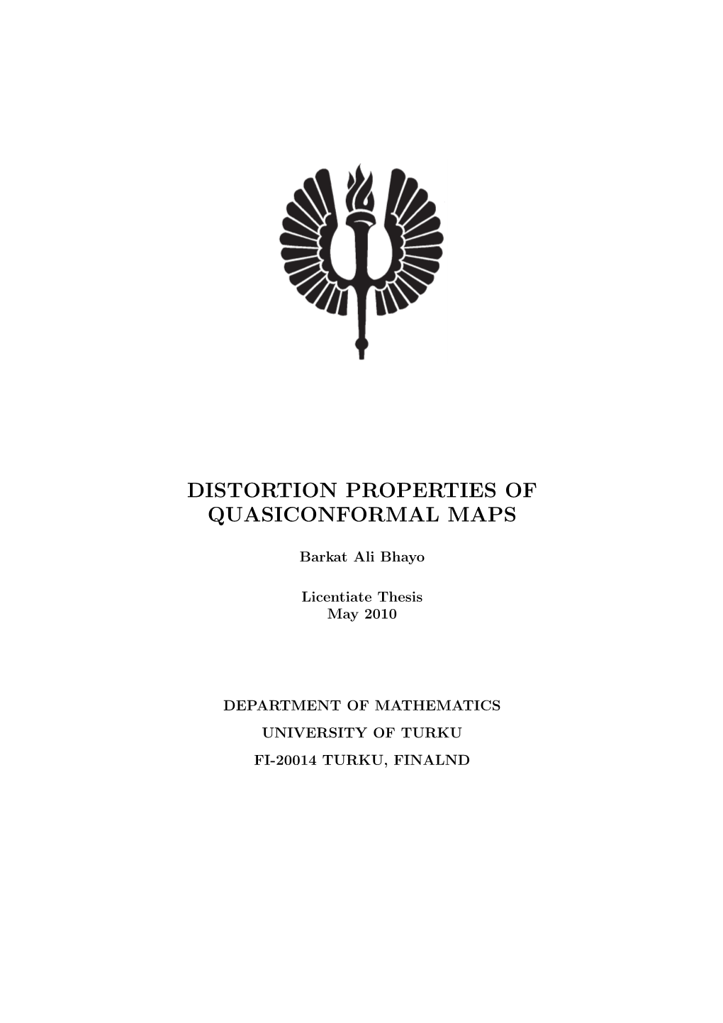 Distortion Properties of Quasiconformal Maps