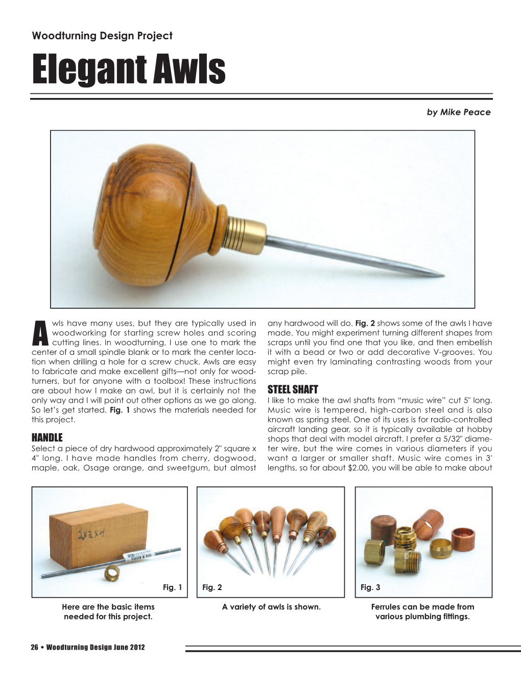 Elegant Awls