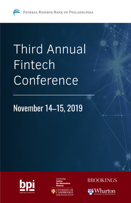 Third Annual Fintech Conference