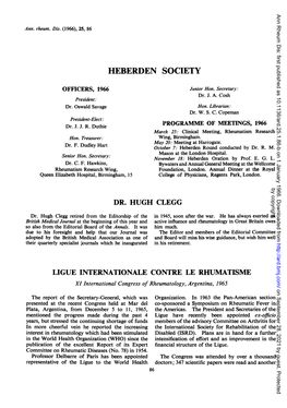 Heberden Society
