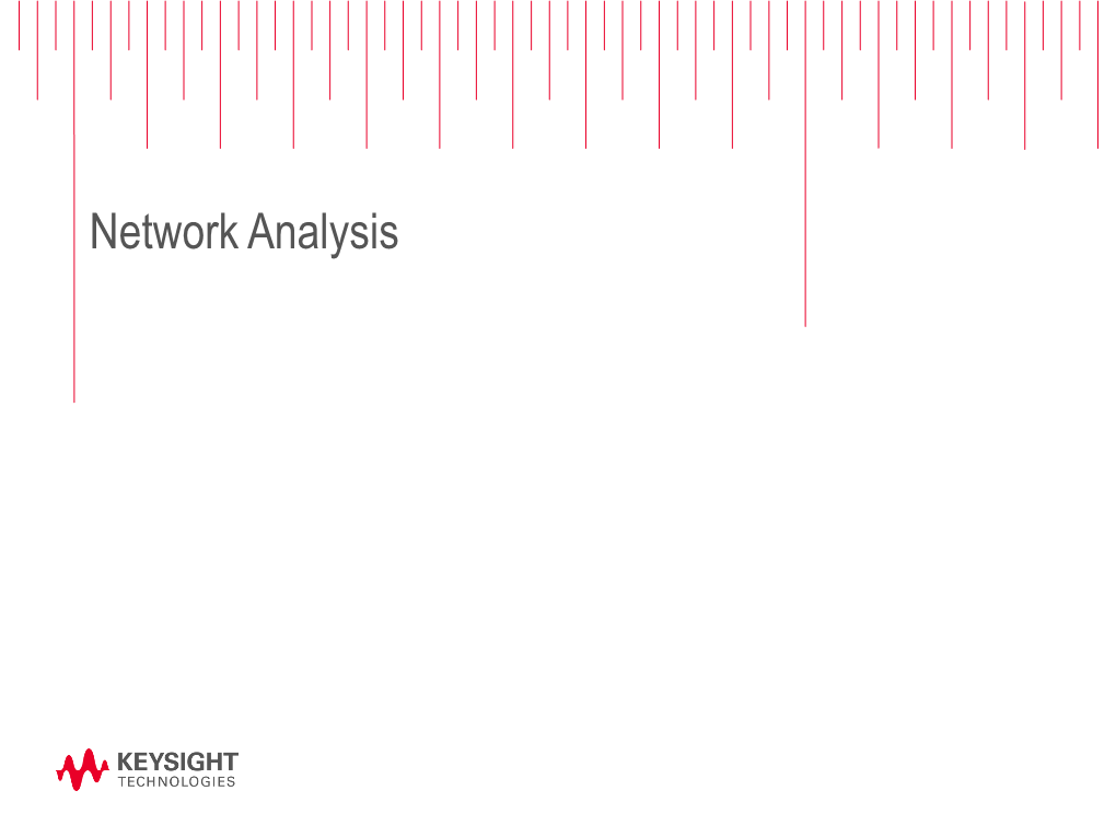 Network Analysis Back to Basics