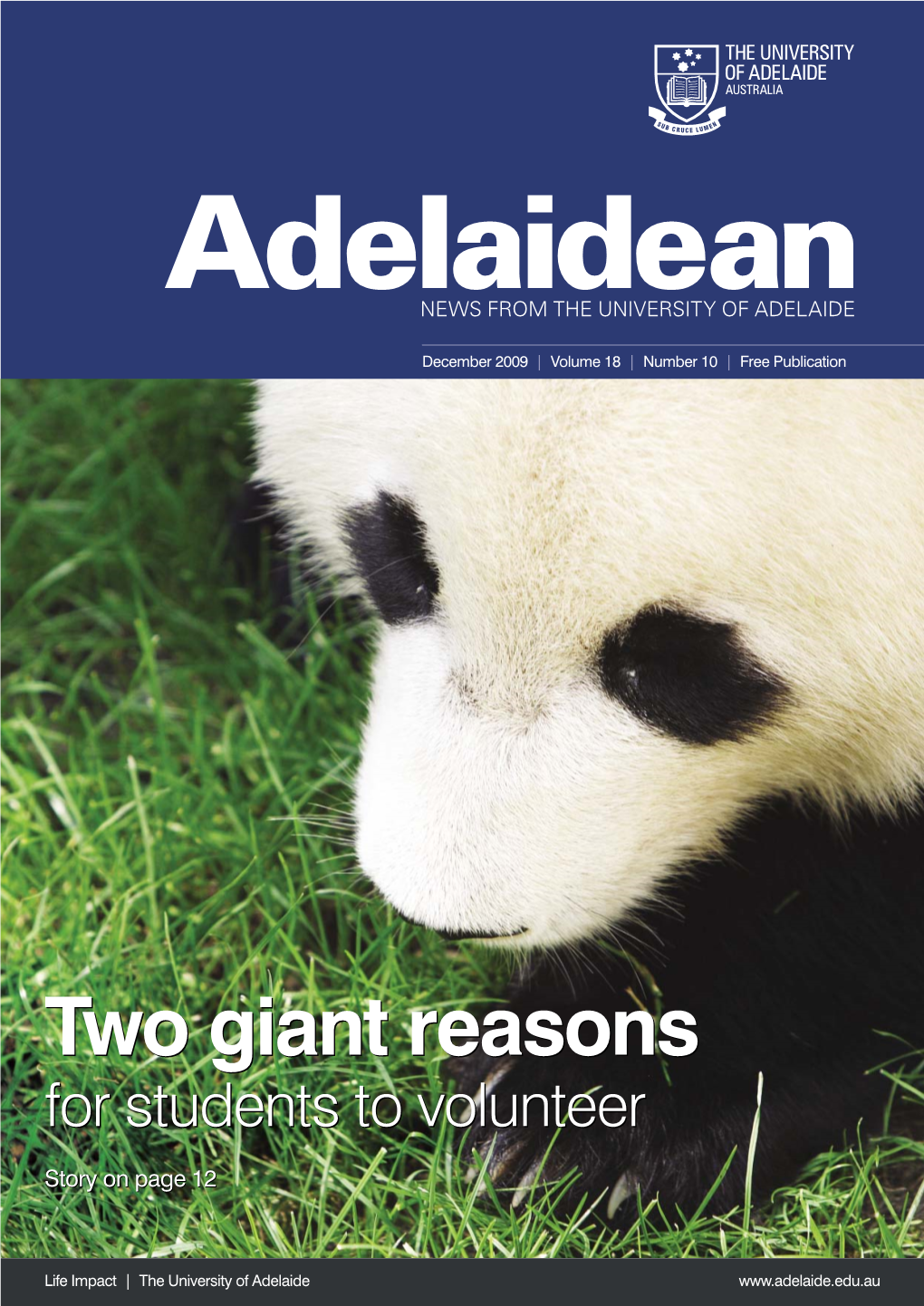 Adelaidean December 2009 Volume 18