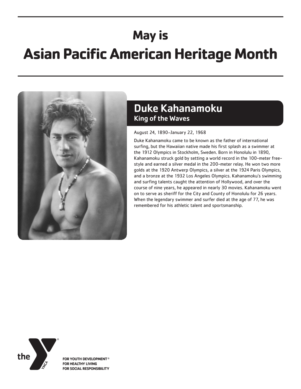 Asian Pacific American Heritage Month