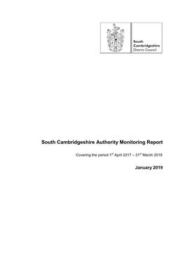 South Cambridgeshire Authority Monitoring Report