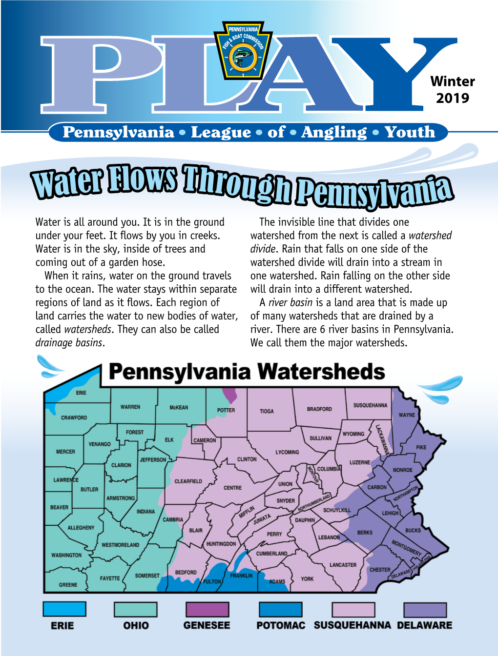 Water Flows Through Pennsylvania