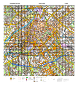 Manchester City Centre Fourth Edition 1:3,500
