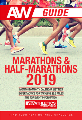 Marathons & Half-Marathons