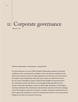 11 Corporate Governance
