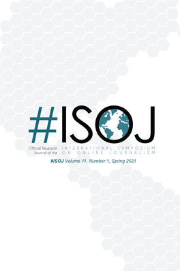 ISOJ Volume 11, Number 1, Spring 2021 #ISOJ Volume 11, Number 1, Spring 2021