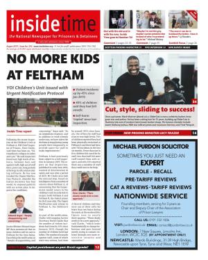 No More Kids at Feltham