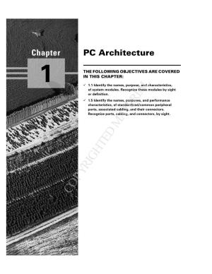 Chapter 1 PC Architecture