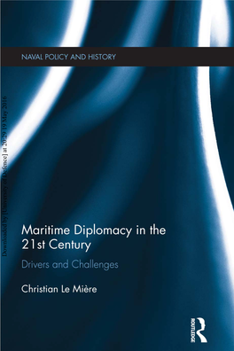 Maritime Diplomacy in the 21St Century