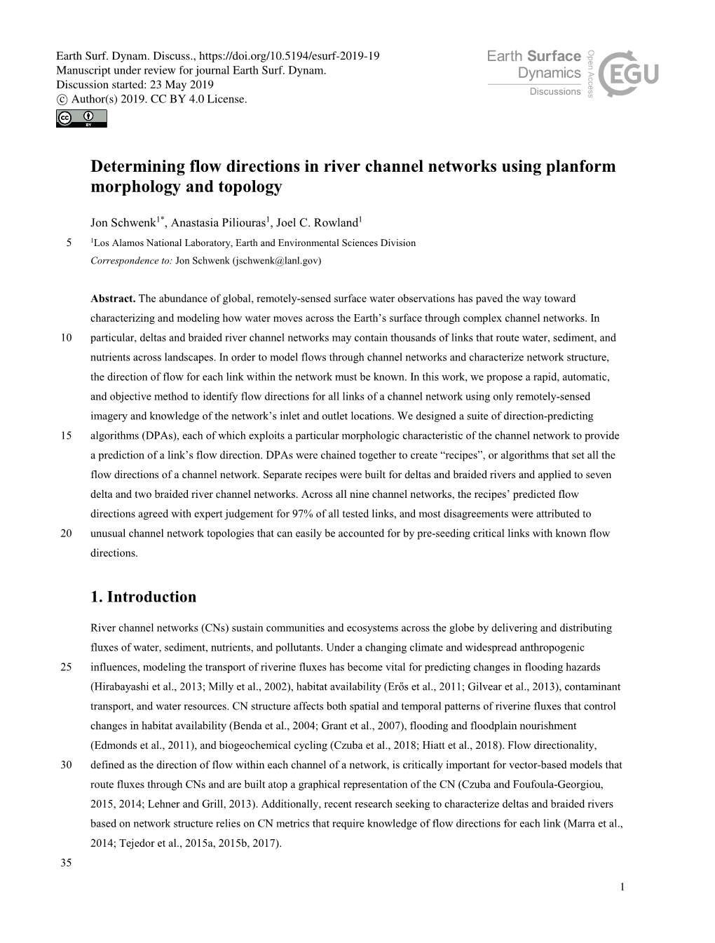 determining-flow-directions-in-river-channel-networks-using-planform