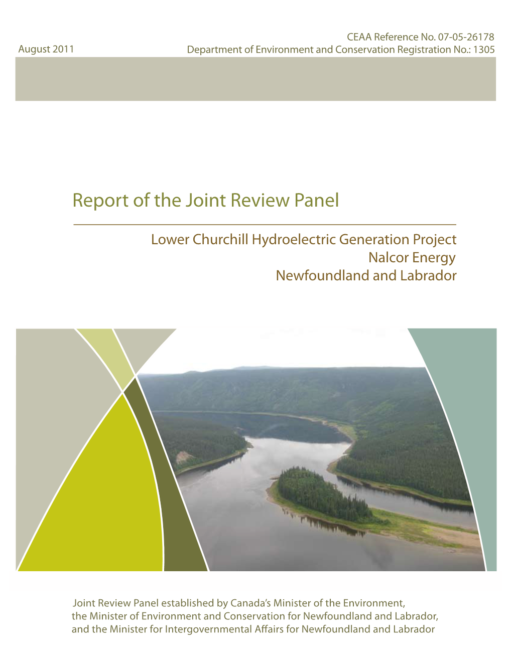 Report of the Joint Review Panel