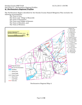 B) Northeastern Regional Profiles