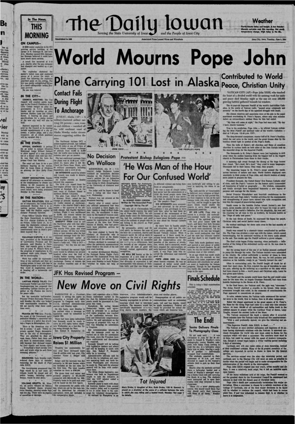 Daily Iowan (Iowa City, Iowa), 1963-06-04