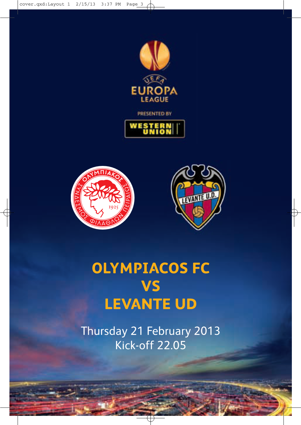 Olympiacos Fc Vs Levante Ud