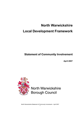 North Warwickshire Local Development Framework