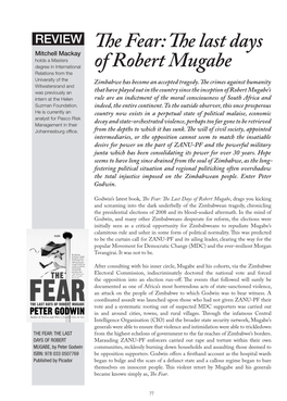 Review the Fear: the Last Days of Robert Mugabe