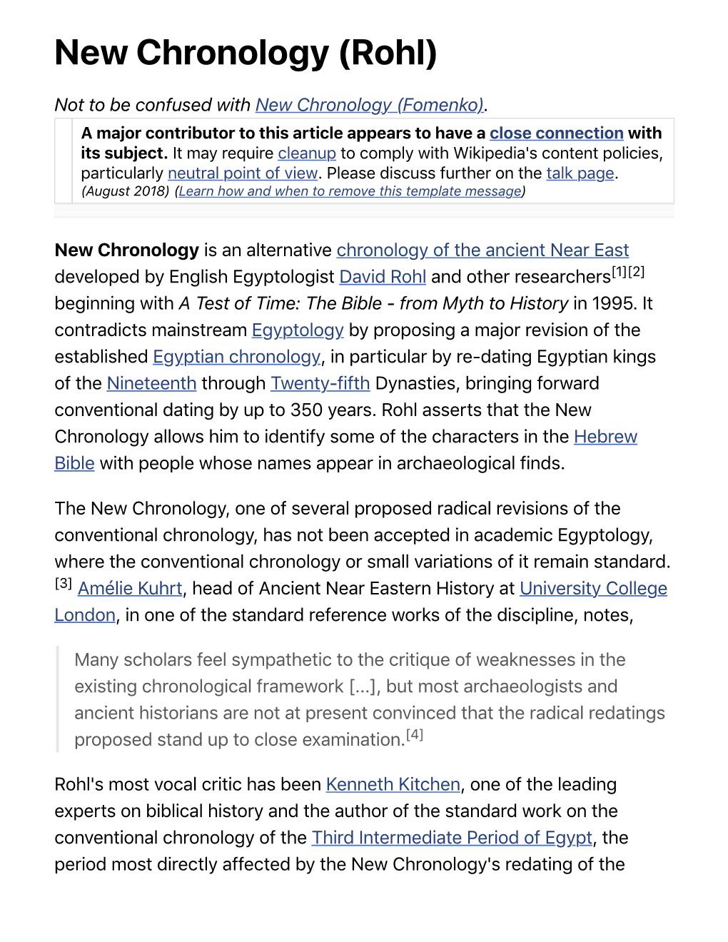 New Chronology (Rohl)