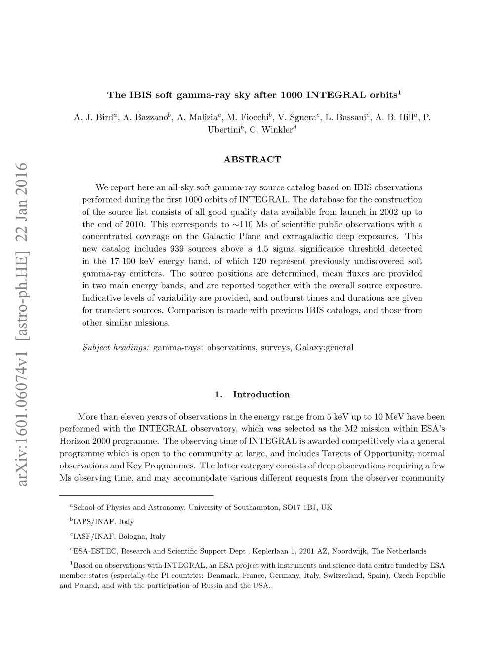 The IBIS Soft Gamma-Ray Sky After 1000 INTEGRAL Orbits1