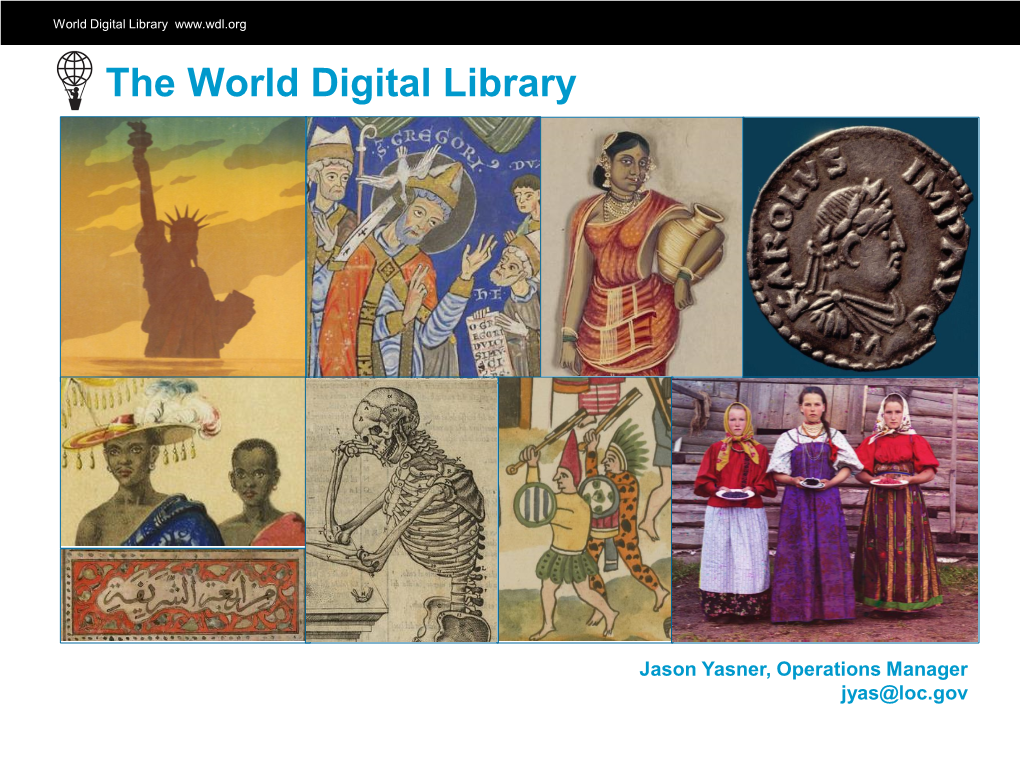 The World Digital Library (Yasner)