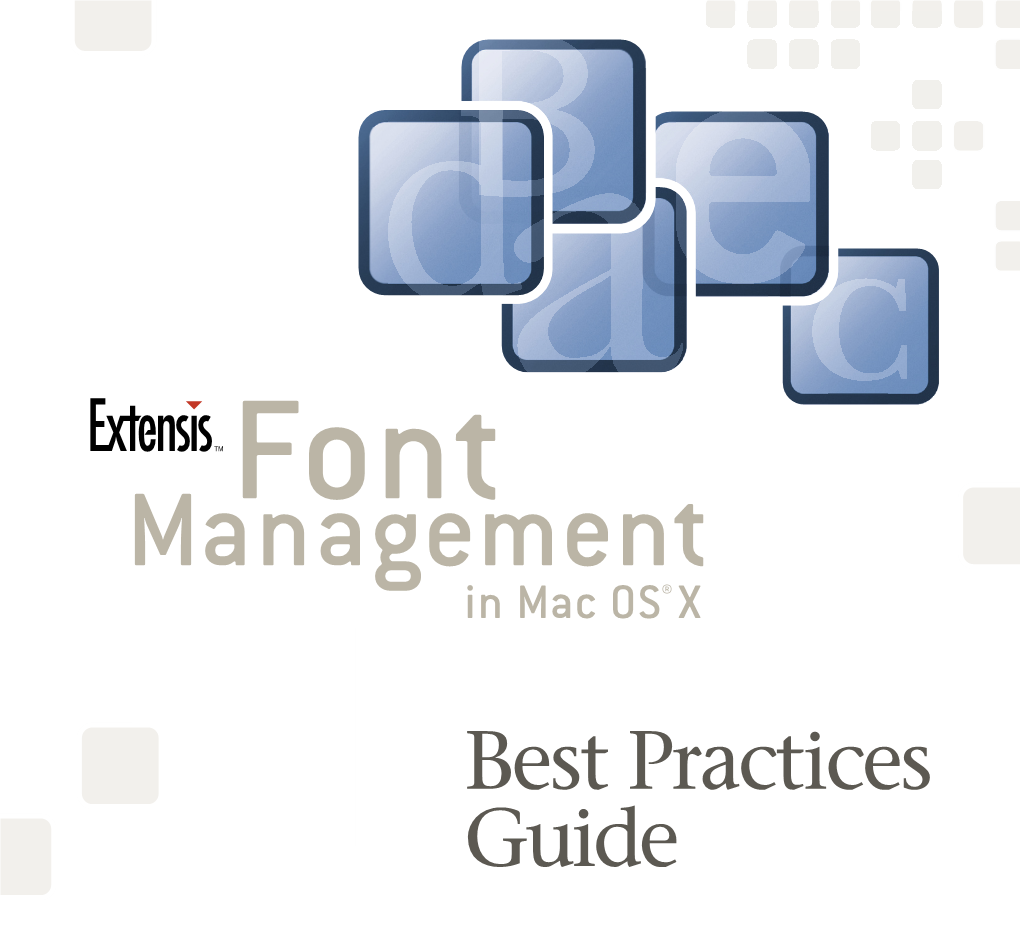 Management in Mac OS® X