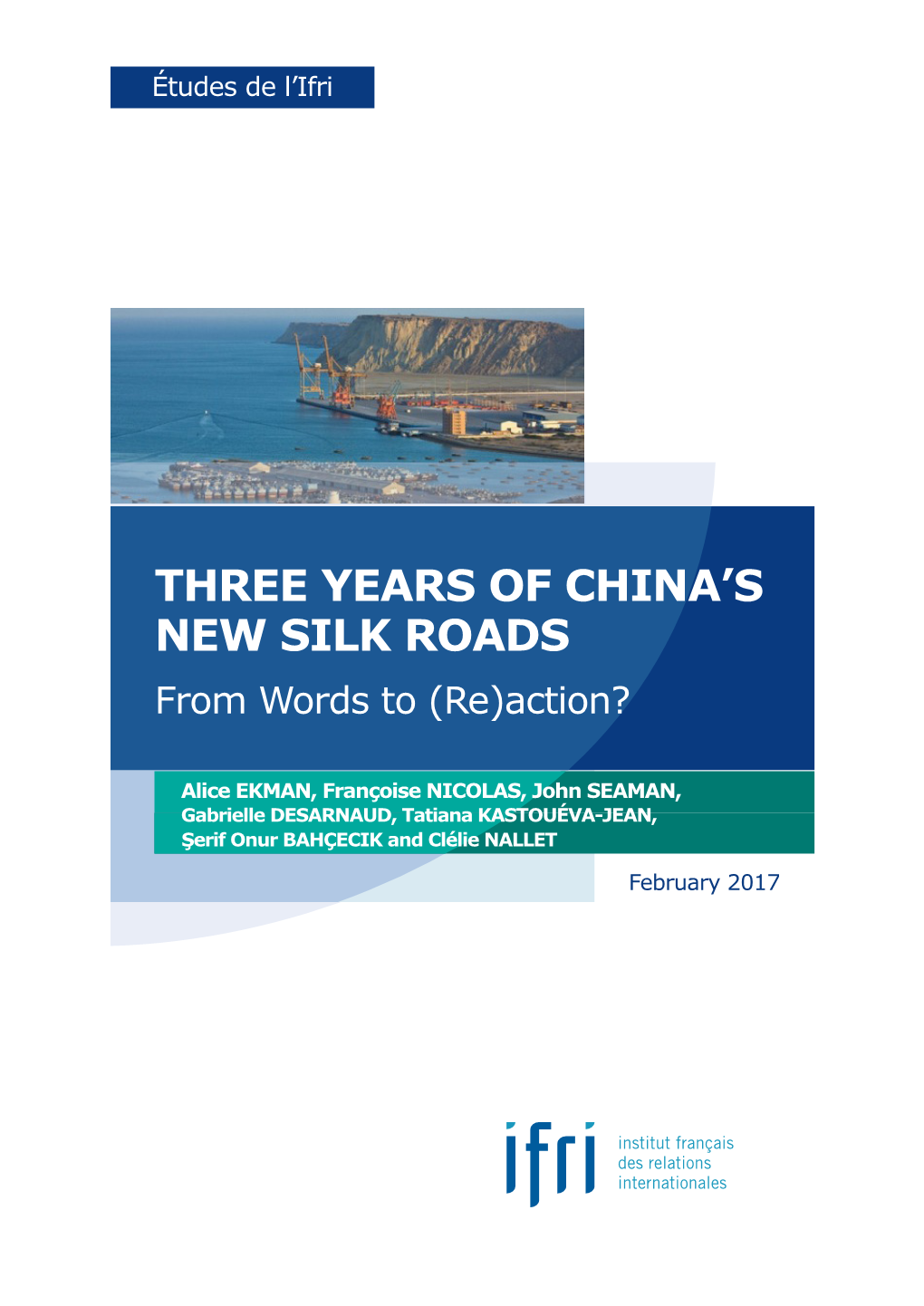 Three Years of China's New Silk Roads. from Words to (Re)Action