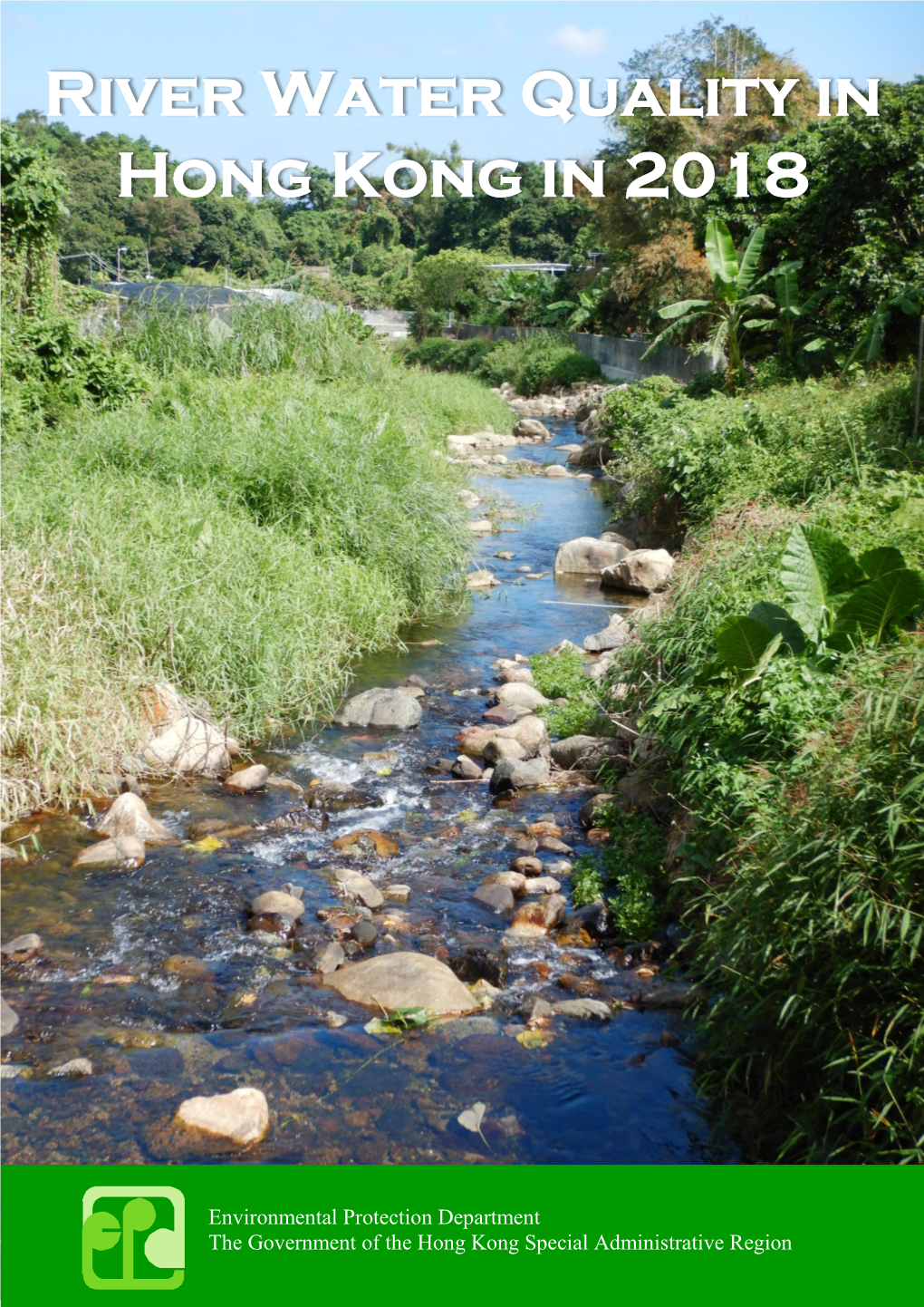 River Water Quality in Hong Kong in 2018